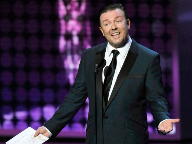 Ricky Gervais At 2009 Emmy Awards
